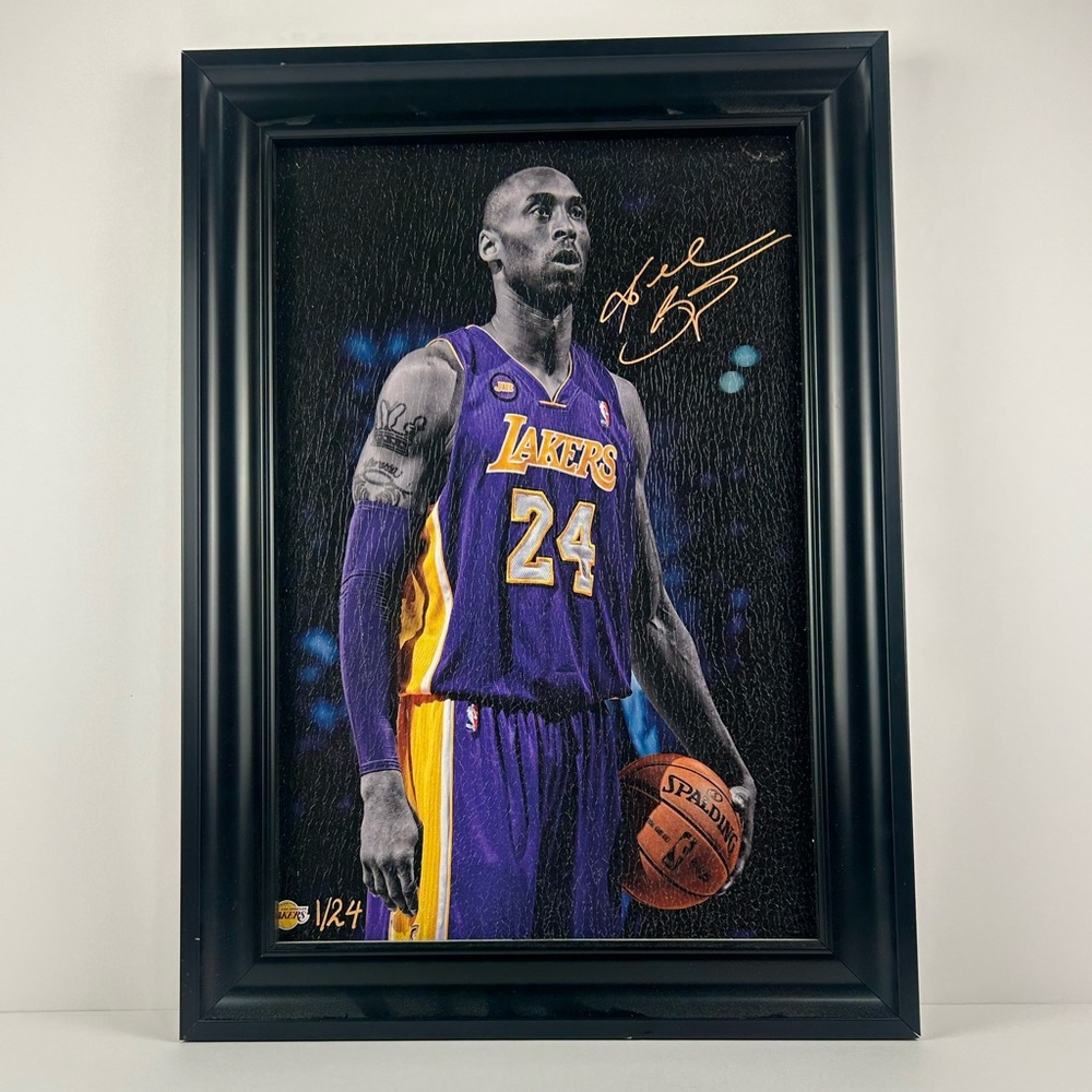 Kobe Bryant Framed Portrait